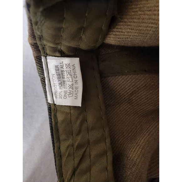 Vintage Chicago Bears Camo SnapBack Hat AJD Team NFL One Size Embroidered - Picture 3 of 5